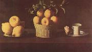 Still Life with Lemons,Oranges and Rose (mk08)